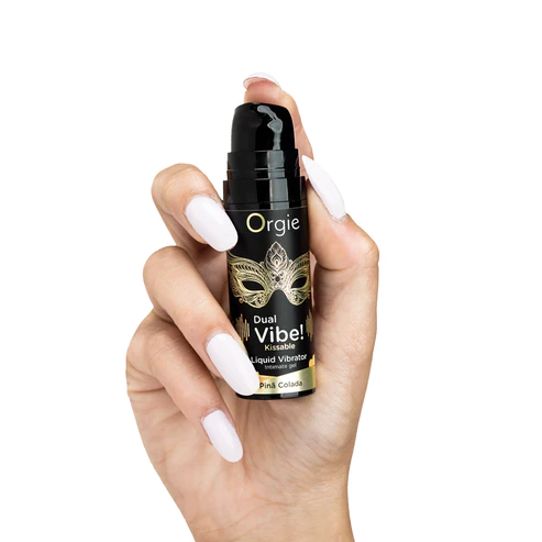 Съедобный жидкий вибратор ORGIE DUAL VIBE!, 15 мл - Пина Колада Съедобный жидкий вибратор ORGIE DUAL VIBE!, 15 мл - Пина Колада