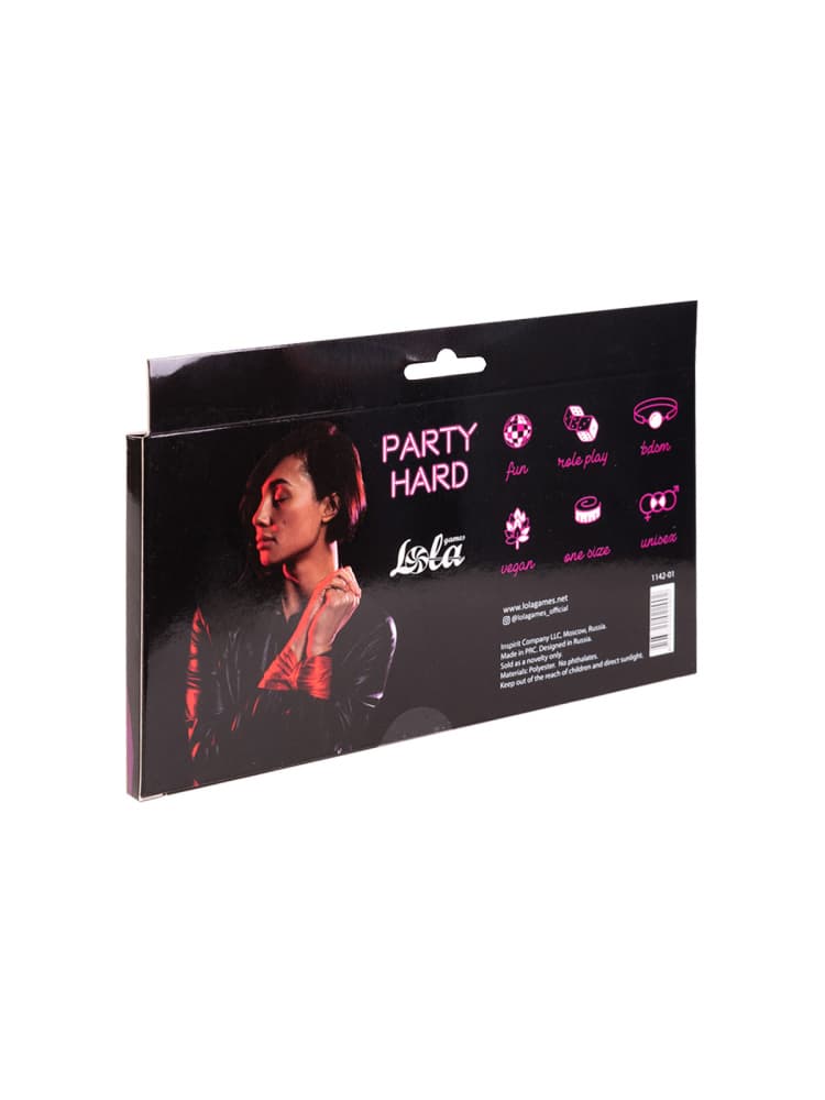 Атласная лента для связывания PARTY HARD WINK - Красный Атласная лента для связывания PARTY HARD WINK - Красный