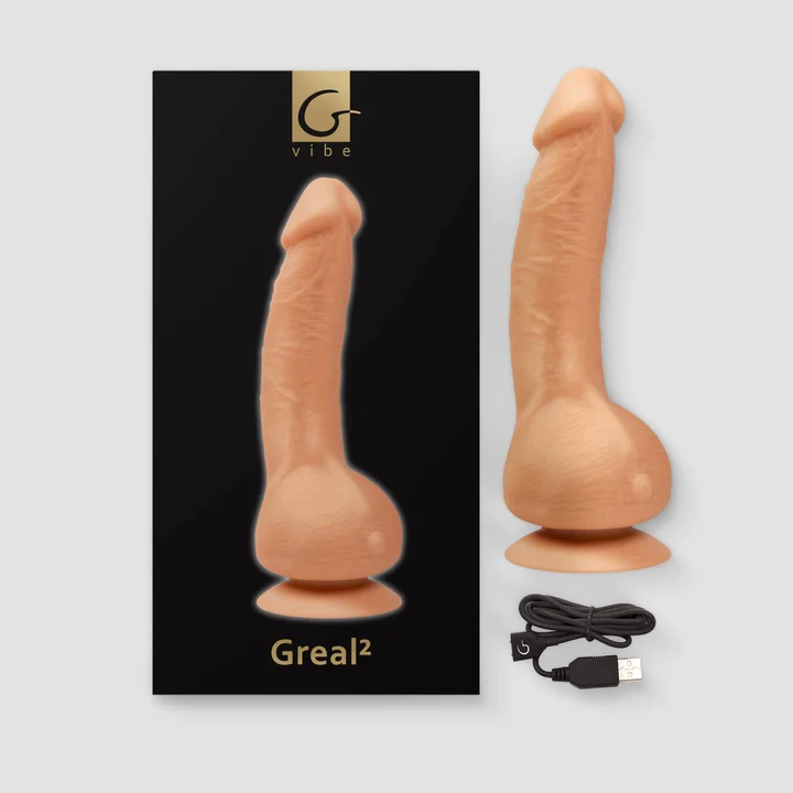 Реалистичный вибратор Gvibe Greal - Телесный Реалистичный вибратор Gvibe Greal - Телесный