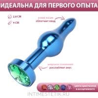 Удлиненная анальная пробка ANAL JEWELRY PLUGS SMALL Удлиненная анальная пробка ANAL JEWELRY PLUGS SMALL