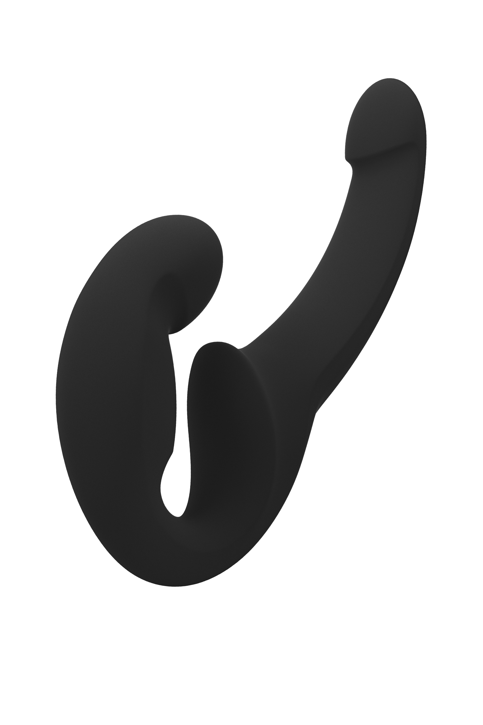 SHARE LITE Fun Factory - безремневой страпон (облегченная версия) - Черный