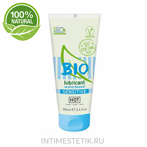 Био-лубрикант Hot Bio Sensitive для чувствительной кожи, 100 мл