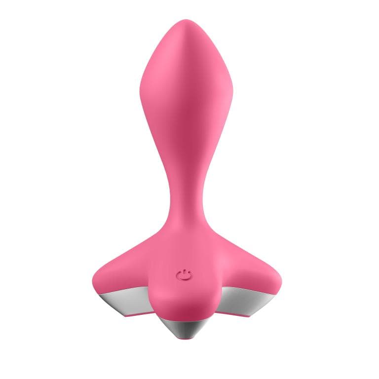 Гибкая анальная пробка Game Changer Satisfyer с вибрацией - Розовый Гибкая анальная пробка Game Changer Satisfyer с вибрацией - Розовый