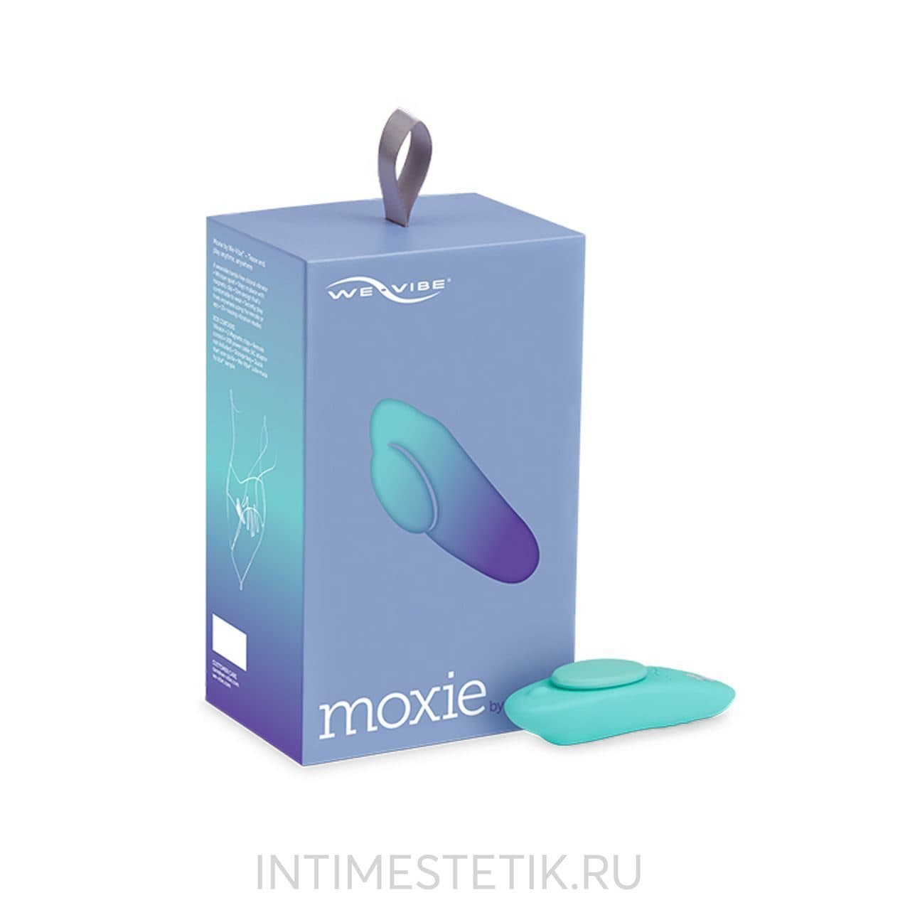 Клиторальный вибратор We-Vibe Moxie Aqua - Бирюзовый Клиторальный вибратор We-Vibe Moxie Aqua - Бирюзовый