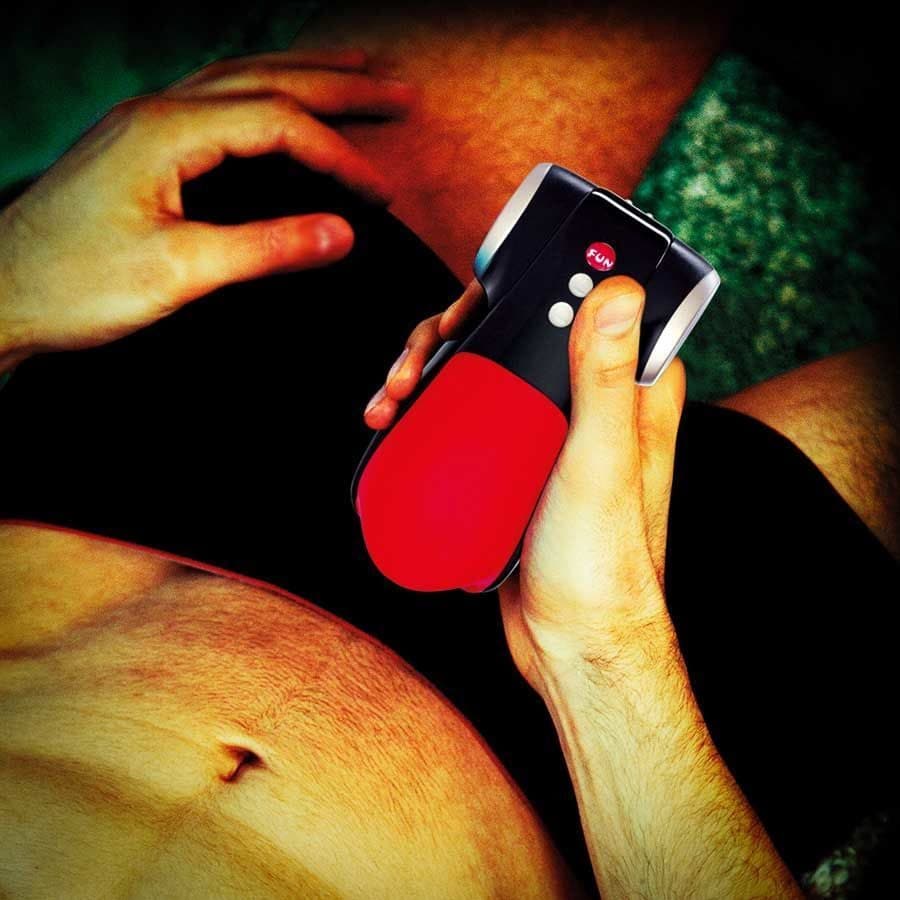 Мастурбатор Cobra Libre II Fun Factory - красный