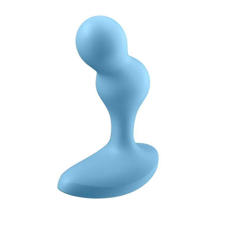 Анальный массажер Satisfyer Deep Diver с мобильным управлением - Голубой Анальный массажер Satisfyer Deep Diver с мобильным управлением - Голубой