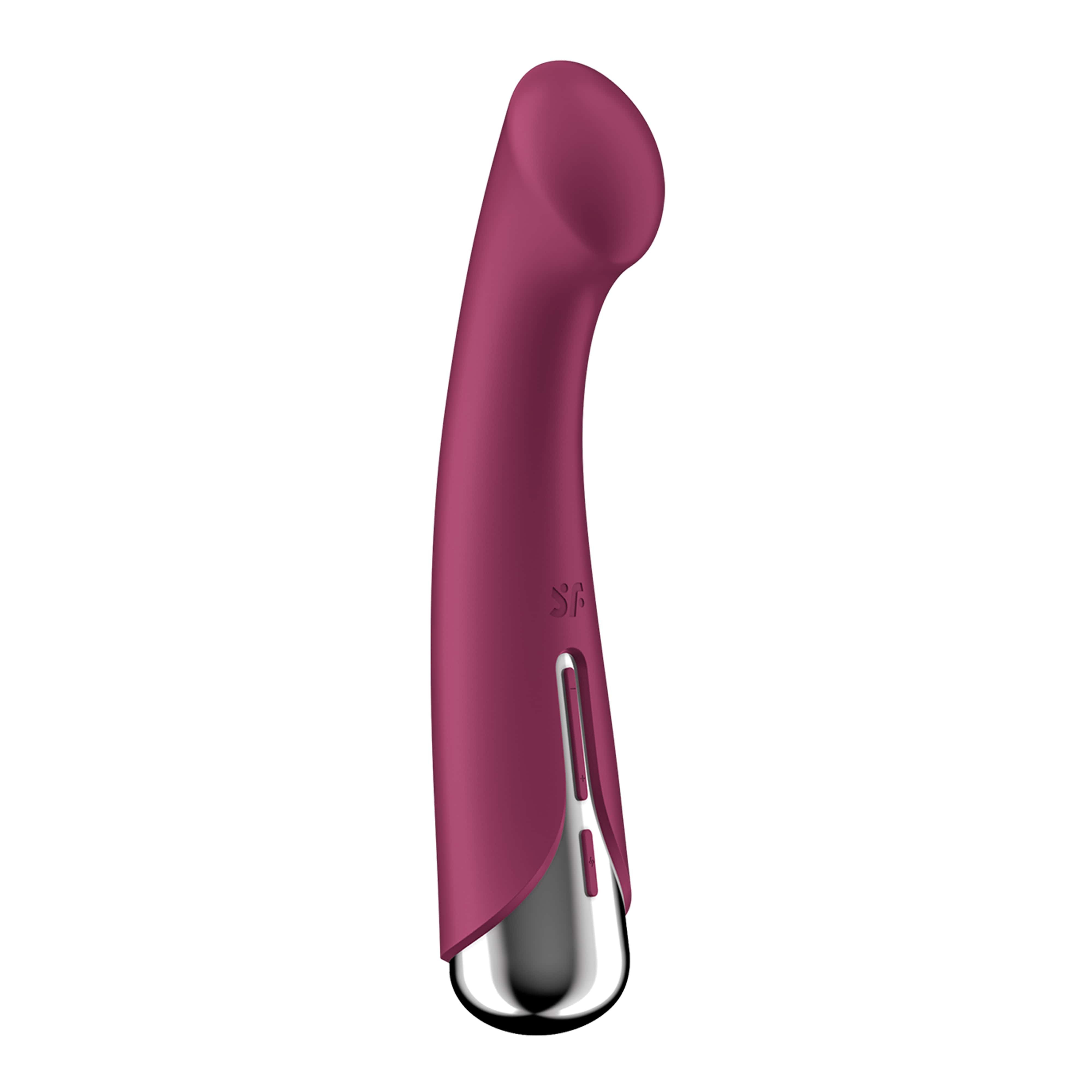 Spinning G-Spot 1 Satisfyer - вибратор для точки G с ротацией - Винный Spinning G-Spot 1 Satisfyer - вибратор для точки G с ротацией - Винный