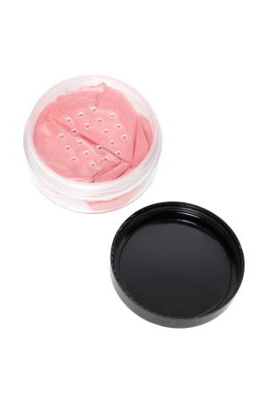 Комплект съедобная пудра для тела SECRET PLAY STRAWBERRY (Клубника) + перо