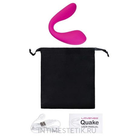 LOVENSE QUAKE (DOLCE) - вибратор для двойной стимуляции с приложением