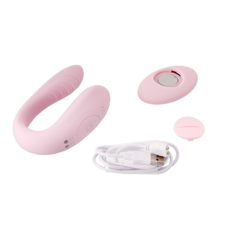 Вибратор для пар с вакуумной стимуляцией Devi