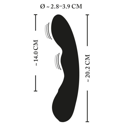 XouXou E-Stim G-Spot - вибратор для точки G с электростимуляцией XouXou E-Stim G-Spot - вибратор для точки G с электростимуляцией