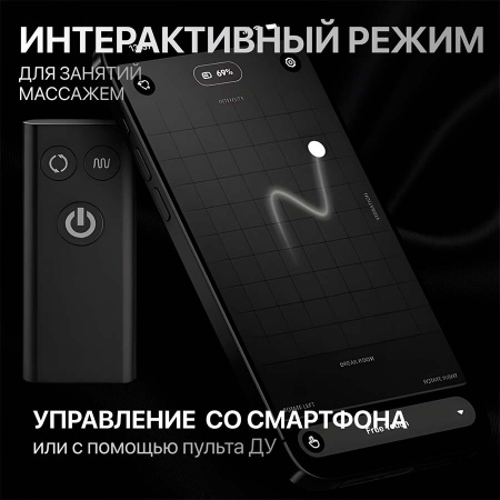 NEXUS REVO STEALTH App - вибромассажер простаты с мобильным приложением
