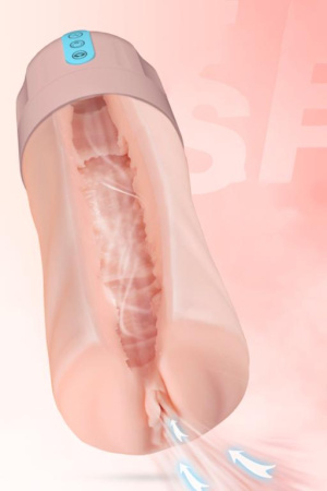 XISE Beata-2 - реалистичный мастурбатор с вибрацией и всасыванием