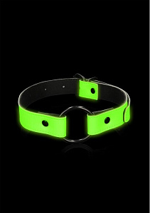 Кляп OUCH! Glow in the Dark O-ring Gag люминисцентный с металлическим кольцом Кляп OUCH! Glow in the Dark O-ring Gag люминисцентный с металлическим кольцом