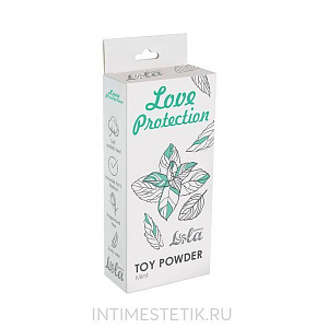 Пудра для игрушек (мята) Love Protection, 30 г Пудра для игрушек (мята) Love Protection, 30 г
