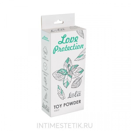 Пудра для игрушек (мята) Love Protection, 30 г