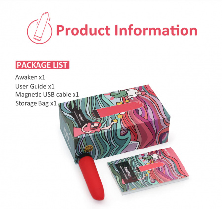 Мини-вибратор Awaken Magic Motion