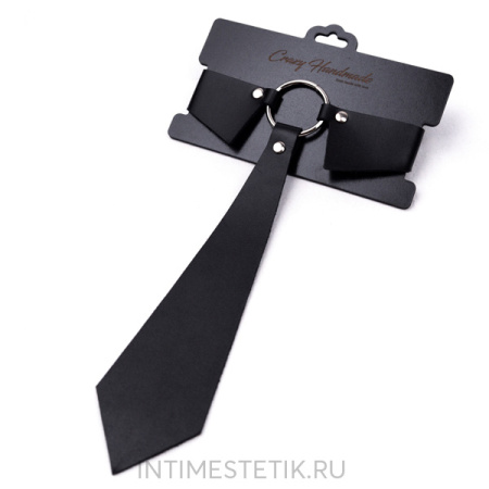 Чокер галстук Crazy Handmade из кожи Чокер галстук Crazy Handmade из кожи