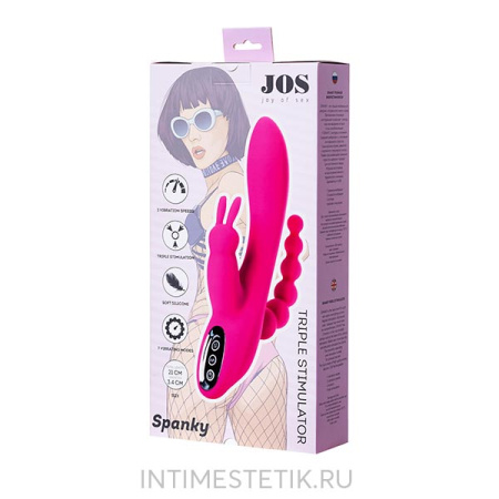 JOS SPANKY - тройной вибратор