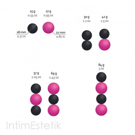 Вагинальные шарики Geisha Balls Magnetic