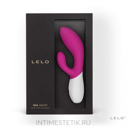 Вибратор с движущейся головкой Lelo Ina Wave