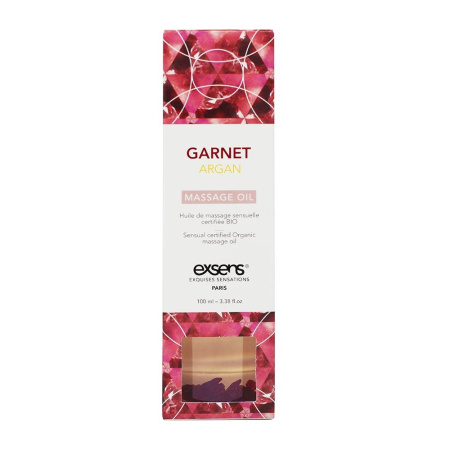 Массажное масло с арганой GARNET ARGAN EXSENS с кристаллами граната Массажное масло с арганой GARNET ARGAN EXSENS с кристаллами граната