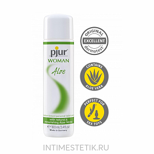 Лубрикант женский Pjur Woman Aloe 100 мл Лубрикант женский Pjur Woman Aloe 100 мл