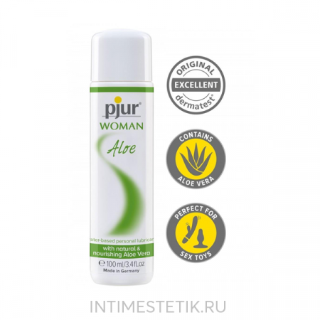 Лубрикант женский Pjur Woman Aloe 100 мл