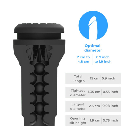 Набор KIIROO Feel Pocket Stroker + Power Blow (интерактивная насадка)