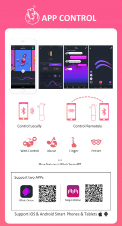 Мини-вибратор Magic Lotos с мобильным приложением