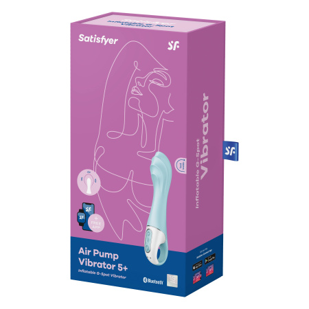 Вибратор с надувающейся головкой Air Pump Vibrator 5 Satisfyer Вибратор с надувающейся головкой Air Pump Vibrator 5 Satisfyer