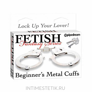 Наручники Beginner's Metal Cuffs Наручники Beginner's Metal Cuffs