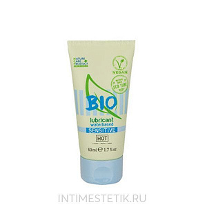 Натуральный лубрикант HOT BIO SENSITIVE, 50 мл Натуральный лубрикант HOT BIO SENSITIVE, 50 мл