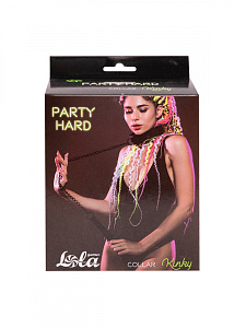 Party Hard Kinky - ошейник с поводком в БДСМ стиле Party Hard Kinky - ошейник с поводком в БДСМ стиле