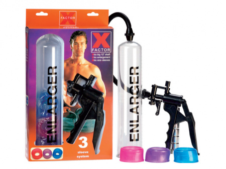 Помпа для пениса вакуумная X FACTOR