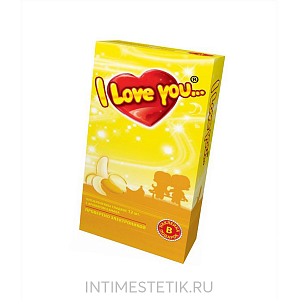Презервативы "I LOVE YOU" № 12 Презервативы "I LOVE YOU" № 12