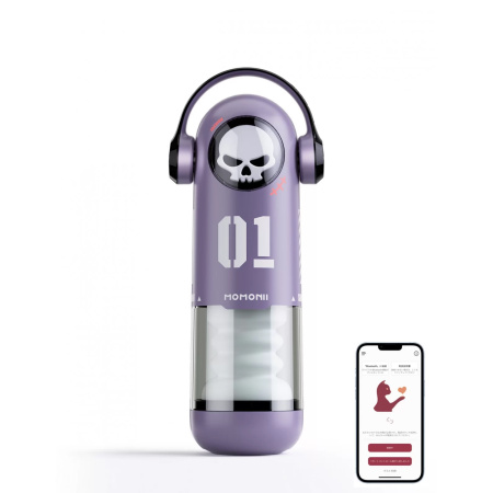 BeYourLover MOMONII Skull Men - мастурбатор с мобильным приложением