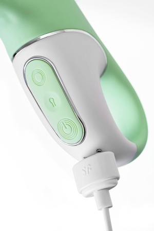 Вибратор с надувающейся головкой Air Pump Bunny 5+ Satisfyer Вибратор с надувающейся головкой Air Pump Bunny 5+ Satisfyer