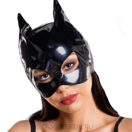 Маска кошки GLOSSY из материала WETLOOK Маска кошки GLOSSY из материала WETLOOK
