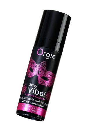 Жидкий вибратор для интенсивного оргазма ORGIE Sexy Vibe Intense Orgasm с эффектом тепло-холод, 15 мл Жидкий вибратор для интенсивного оргазма ORGIE Sexy Vibe Intense Orgasm с эффектом тепло-холод, 15 мл