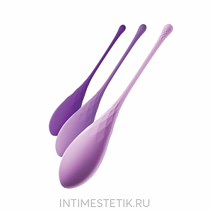 Набор тренажеров Fantasy For Her Kegel Train-Her Set для мыщц тазового дна Набор тренажеров Fantasy For Her Kegel Train-Her Set для мыщц тазового дна