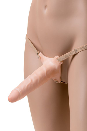 Фаллопротез LoveToy поясной (полый страпон)