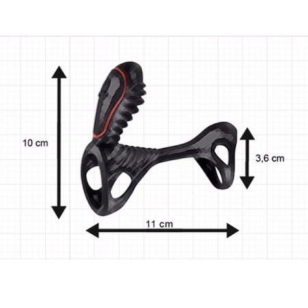 Gladiator + LRS эрекционная вибронасадка-кольцо с пультом управления