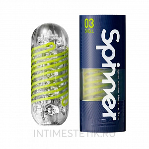Мастурбатор TENGA SPINNER Shell