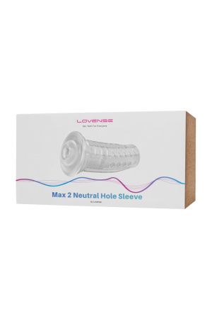 Нереалистичный сменный рукав для LOVENSE MAX 2 NEUTRAL HOLE SLEEVE Нереалистичный сменный рукав для LOVENSE MAX 2 NEUTRAL HOLE SLEEVE