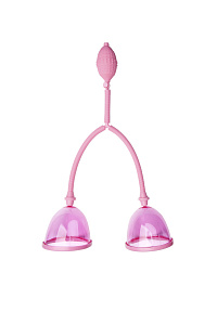 Помпа для увеличения груди двойная Easy Grow