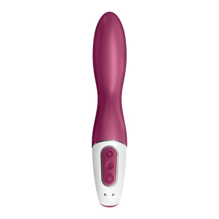 Вибратор для точки G Heated Thrill Satisfyer с нагревом и с мобильным управлением Вибратор для точки G Heated Thrill Satisfyer с нагревом и с мобильным управлением