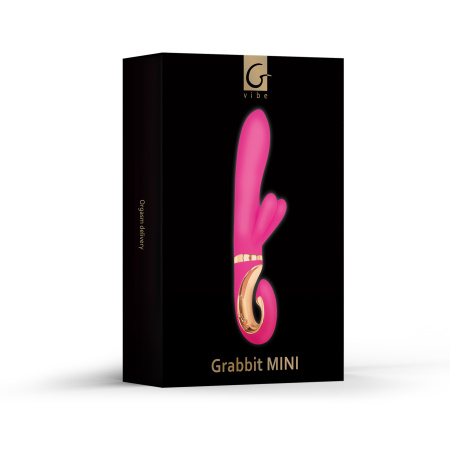 New! Вибратор-кролик Gvibe Grabbit MINI (Bioskin) с тремя моторчиками