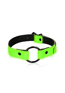 Кляп OUCH! Glow in the Dark O-ring Gag люминисцентный с металлическим кольцом Кляп OUCH! Glow in the Dark O-ring Gag люминисцентный с металлическим кольцом