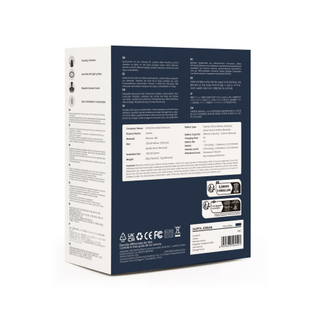 Jordan Svakom - анальная пробка с пульсацией и вибрацией